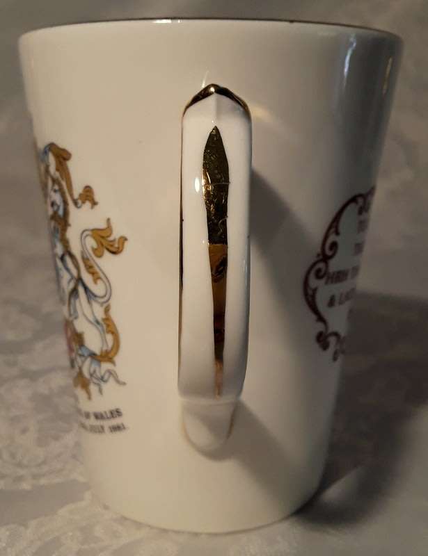 Mug to Commemorate The marriage of the Prince of Wales and Lady Diana