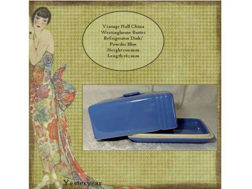 Vintage Hall China Westinghouse Butter Refrigerator Dish