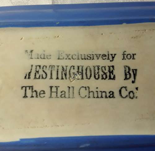 Vintage Hall China Westinghouse Butter Refrigerator Dish