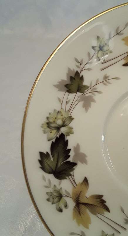 Vintage 1950s Royal Doulton Larchmont Demitasse Cups & Saucers