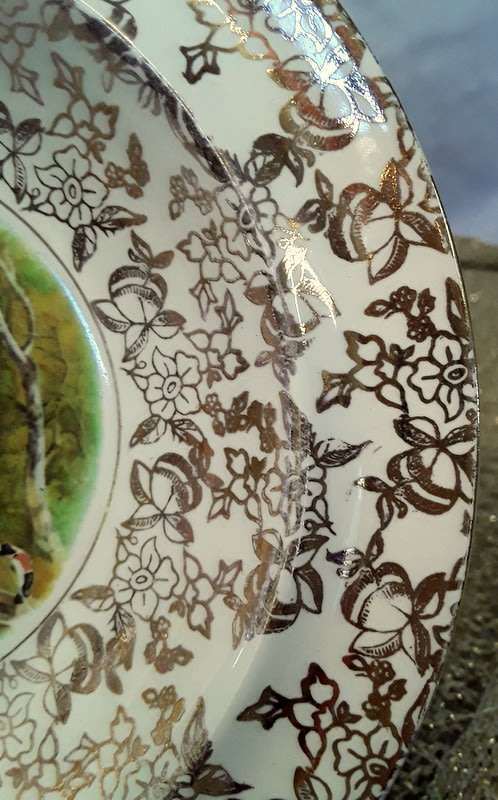 Set of three James Kent Display bowls and plate
