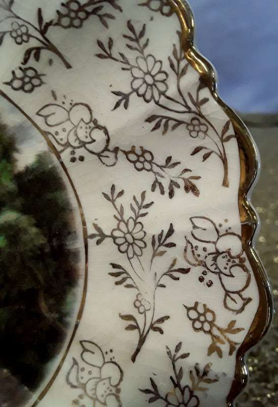 Set of three James Kent Display bowls and plate
