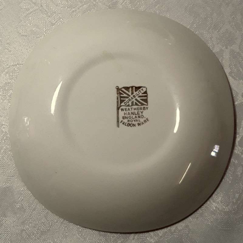 Two Hanley Falcon Ware, England. Small Display Plates