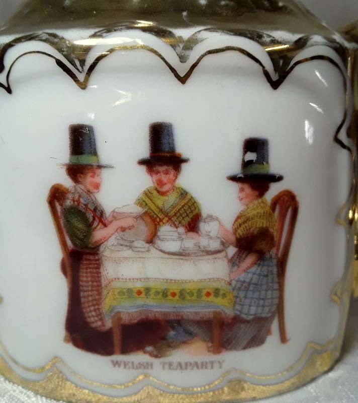 Welsh Tea Party mini Tea Pot