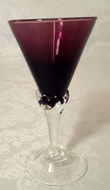 Art Deco Sherry Glass