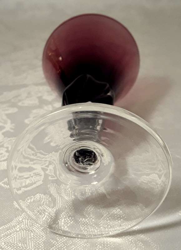 Art Deco Sherry Glass