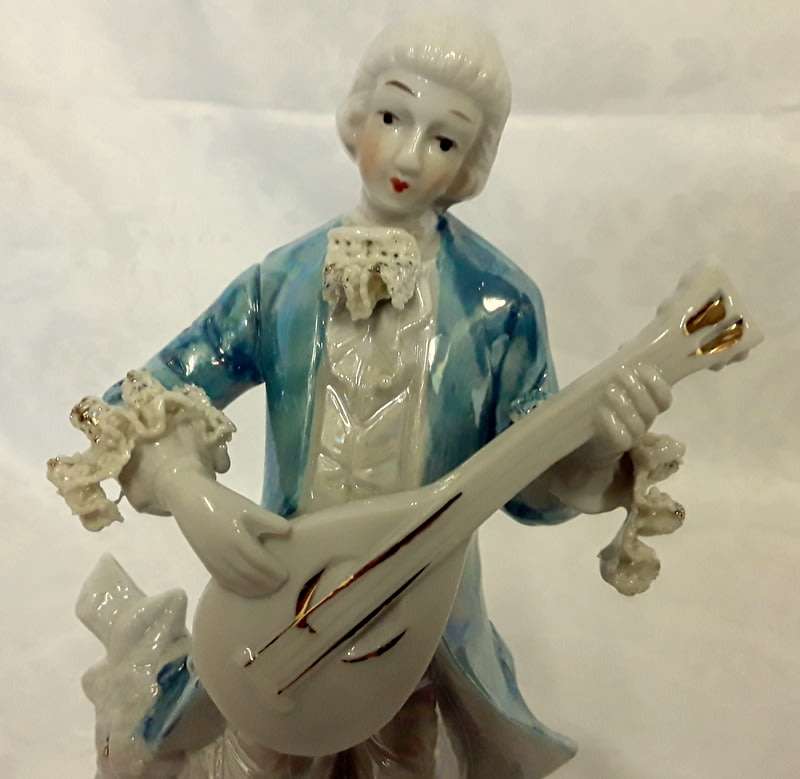 Vintage Figurine Of Gentlemen