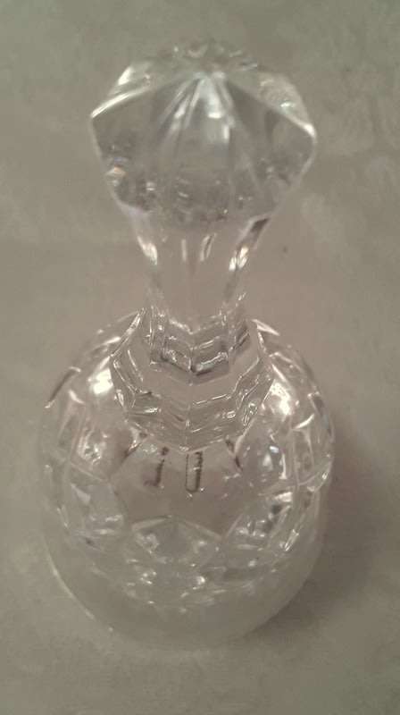 Vintage Pressed Glass Bell