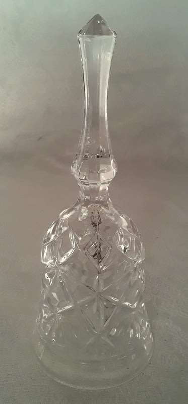 Vintage Pressed Glass Bell