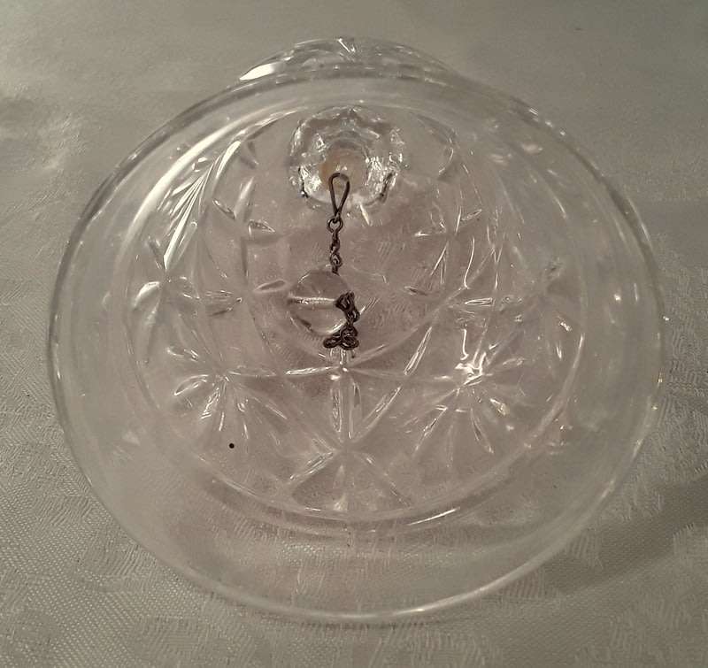 Vintage Pressed Glass Bell