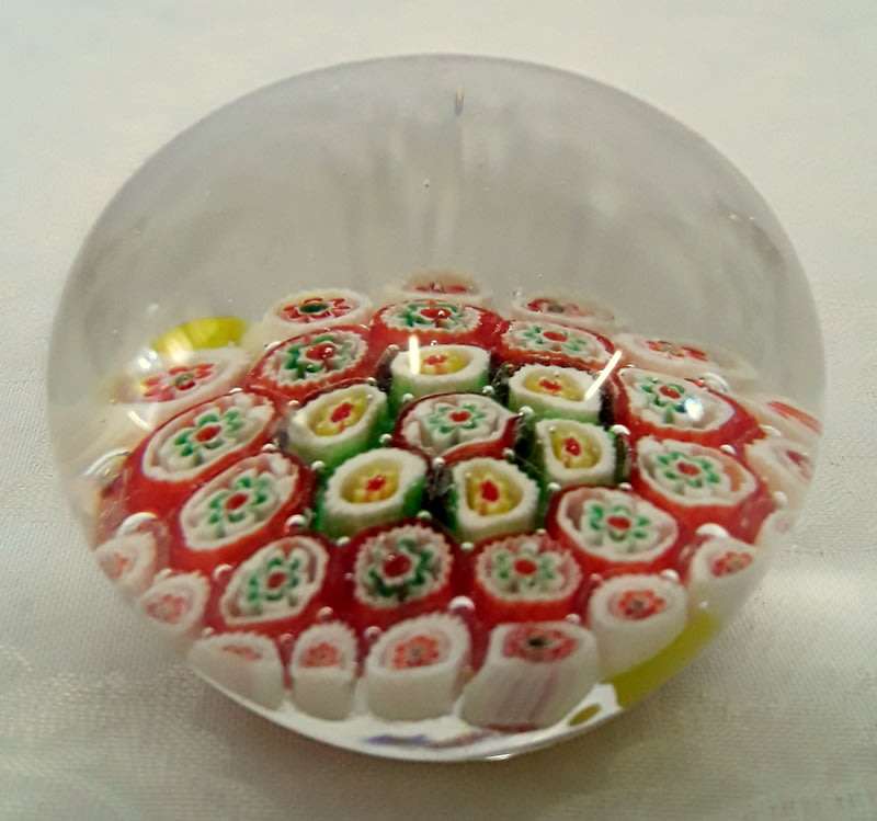 Tooty Fruity Murano inspired  paper weight
