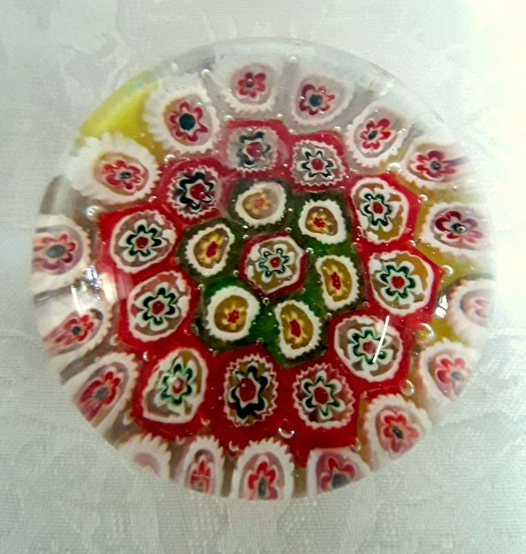 Tooty Fruity Murano inspired  paper weight
