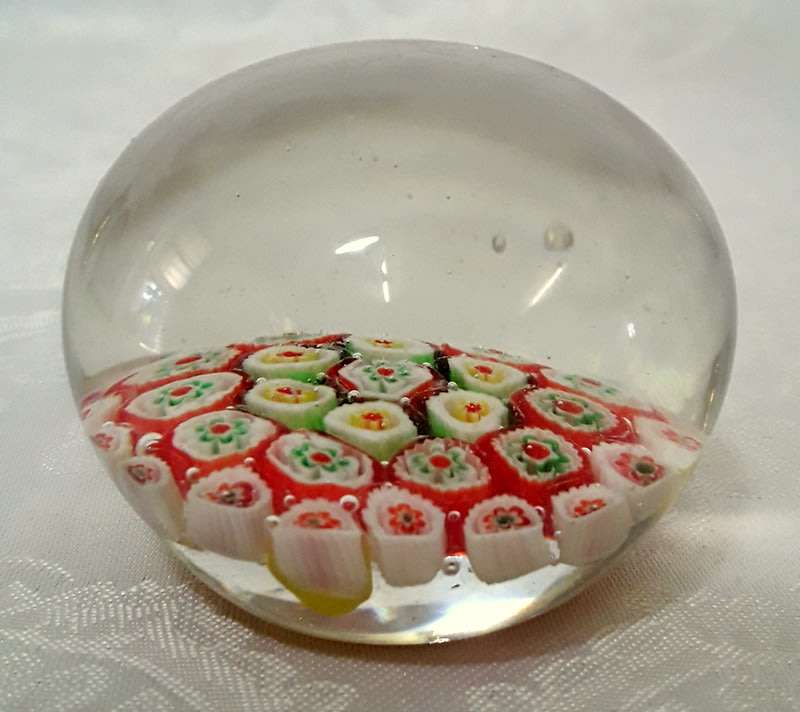 Tooty Fruity Murano inspired  paper weight