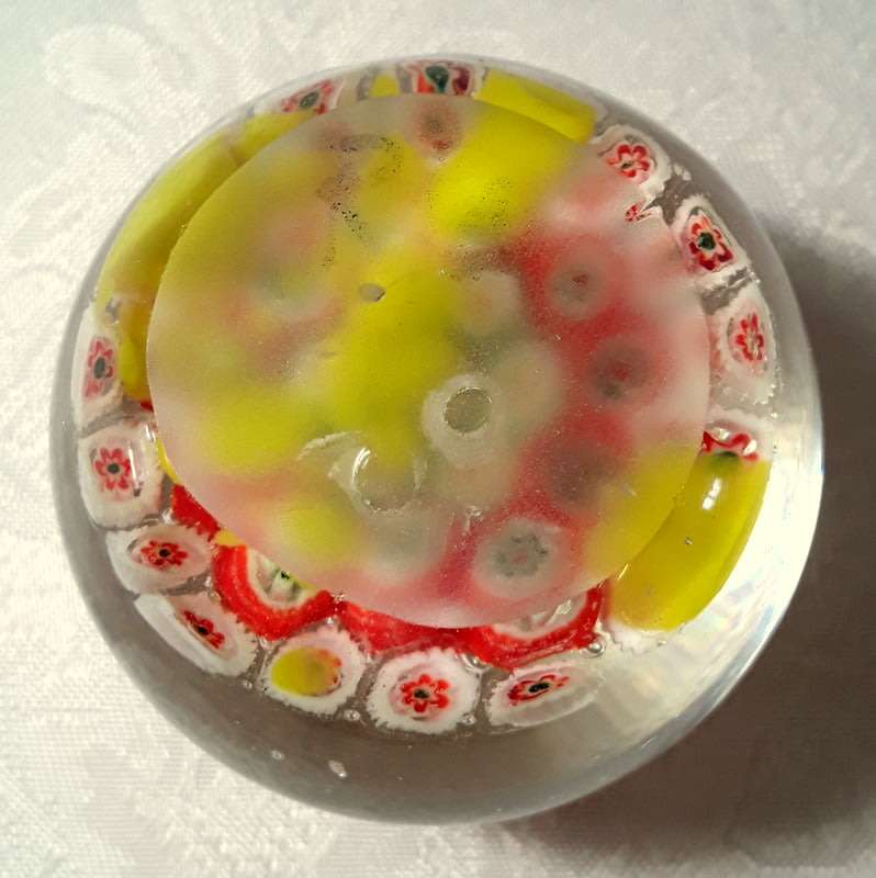 Tooty Fruity Murano inspired  paper weight