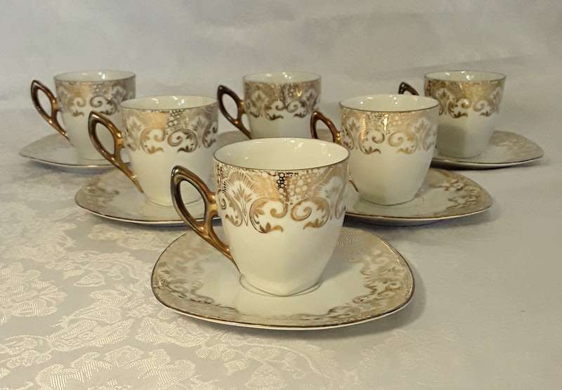 Vintage Demitasse Set