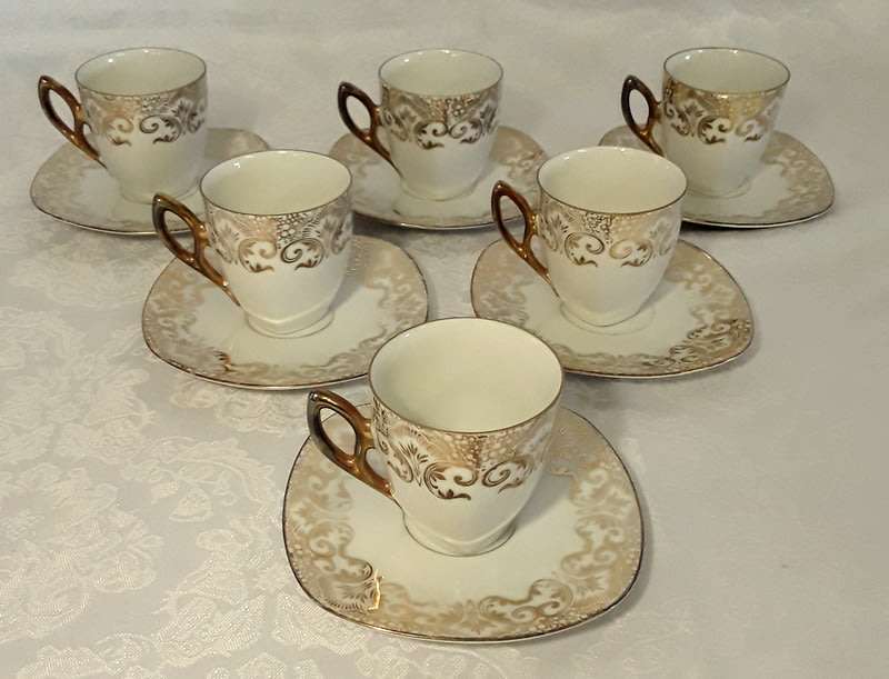 Vintage Demitasse Set