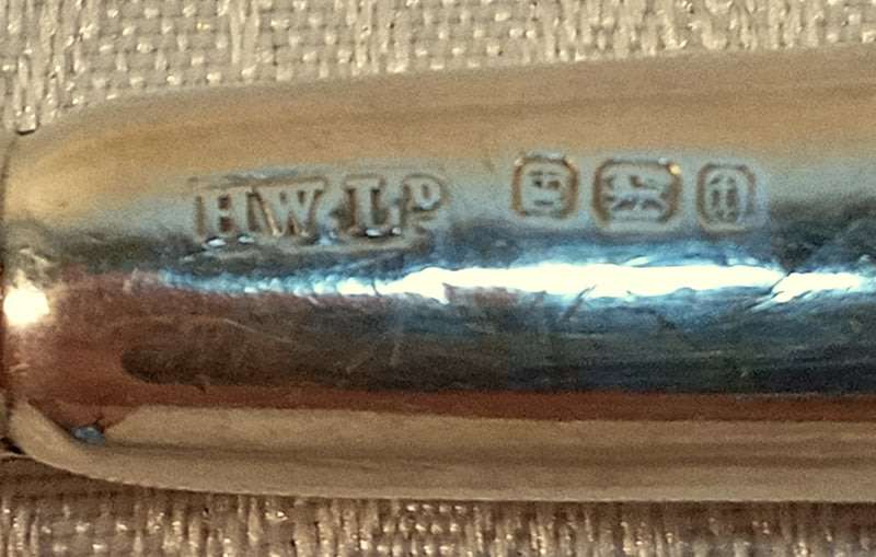 Vintage Henry Williamson Birmingham (F) 1922 Silver Cocktail Forks