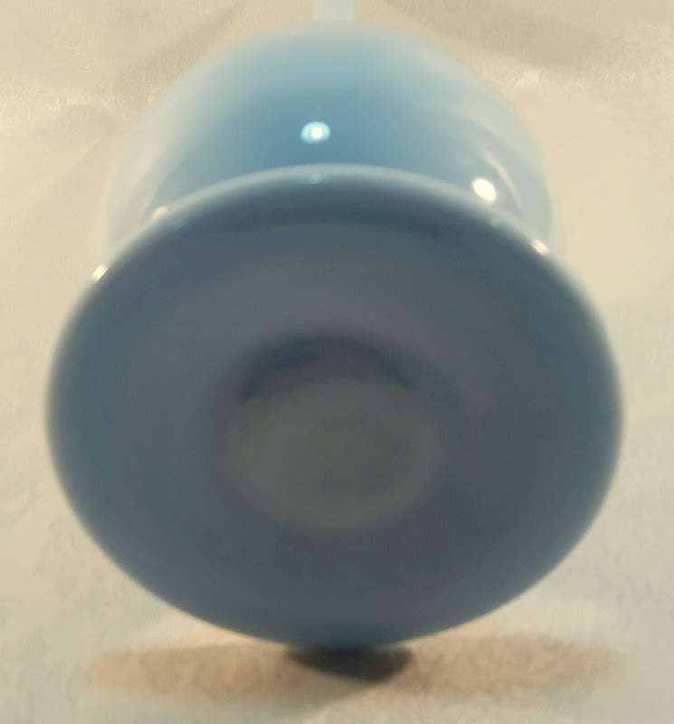 Mid-Century Art Glass unique stretched neck hand blown