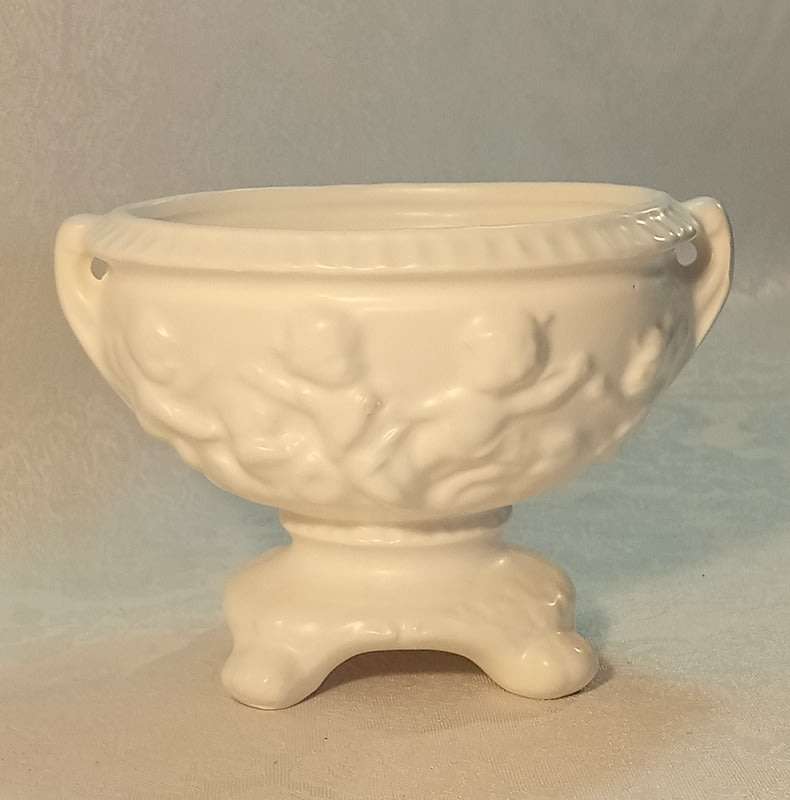 Vintage Posy vase with cherubs