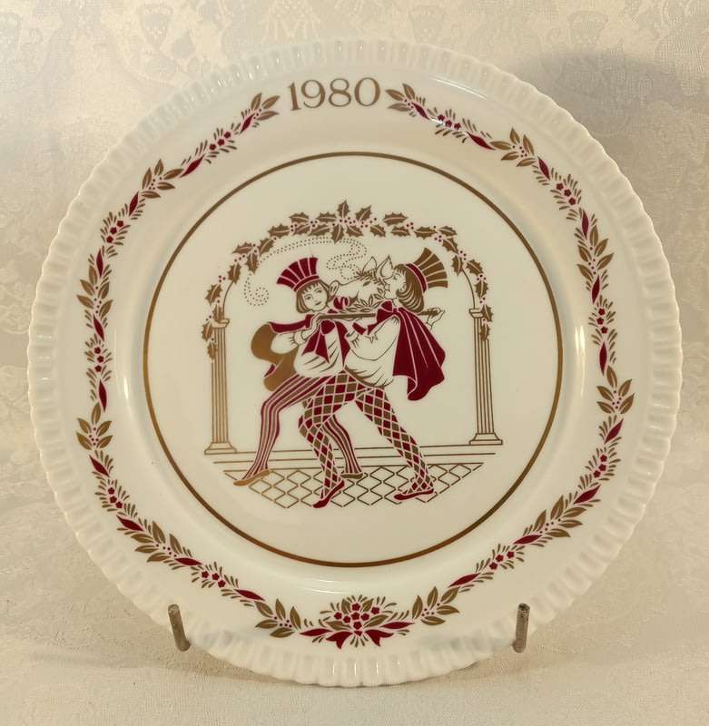 The Eleventh Spode Christmas Plate a limited production for the year 1980