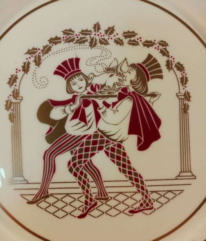 The Eleventh Spode Christmas Plate a limited production for the year 1980