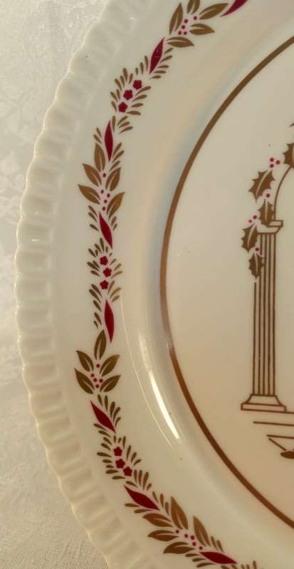 The Eleventh Spode Christmas Plate a limited production for the year 1980
