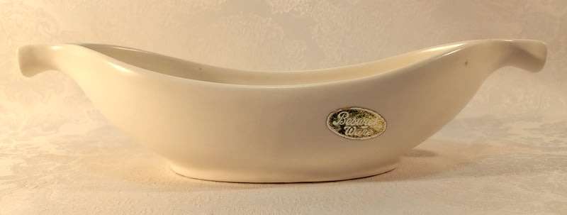 Vintage Beswick 1950s Gondola Vase  Design by Albert Hallam. Design 1353