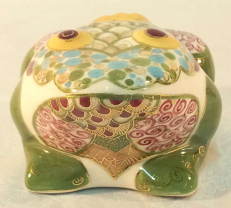 Colourful Frog ornament  Zimbabwean  Origin