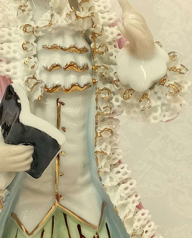 Stunning Victorian style Gentlemen Figurine