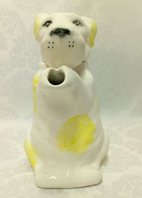 Rare 1950s Vintage Dog Teapot Erphila Germany.