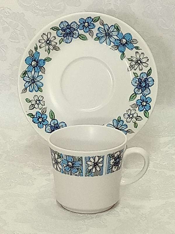 Vintage 1967 - 1977  RC Noritake Moda 905 Progression Tea/ Coffee Set
