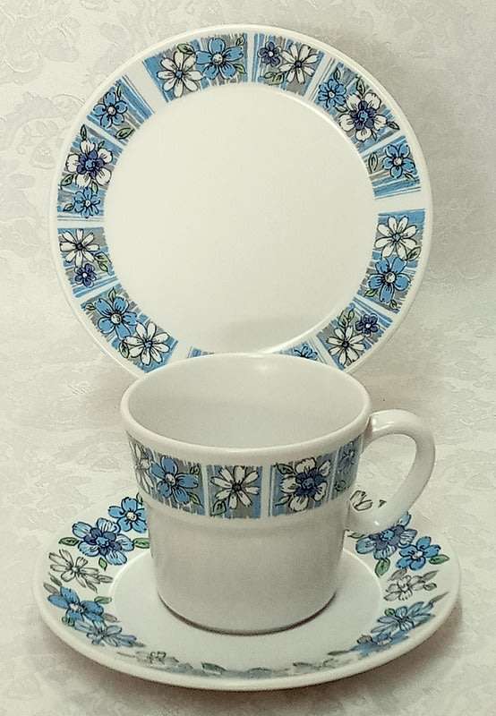 Vintage 1967 - 1977  RC Noritake Moda 905 Progression Tea/ Coffee Set