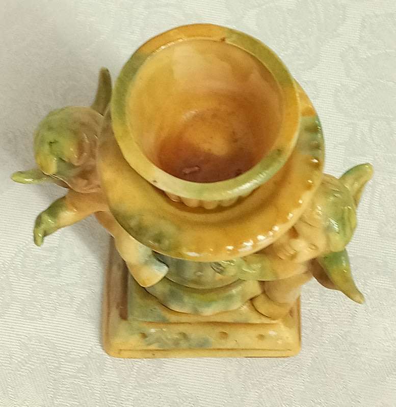 Timeless  Vintage Candle holders with Cherubs