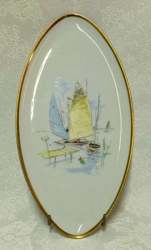 Vintage 1950s Alka Kunst Bavaria Western Germany Wall Plate