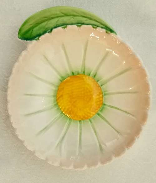Carlton Ware Daisy Butter Dish