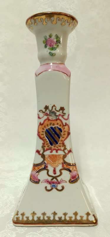 Pair of Gorgeous Vintage Porcelain Candle holders