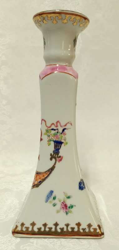 Pair of Gorgeous Vintage Porcelain Candle holders