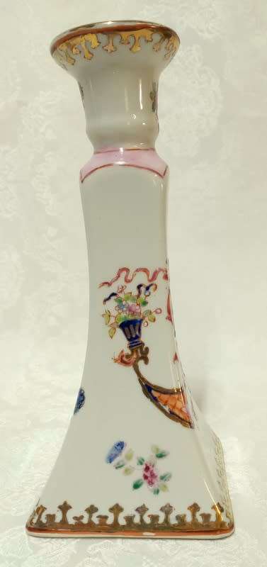 Pair of Gorgeous Vintage Porcelain Candle holders