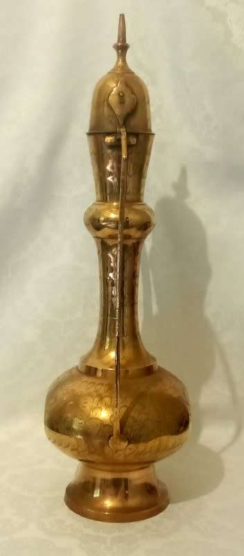 Vintage Indian Aftaba Pitcher