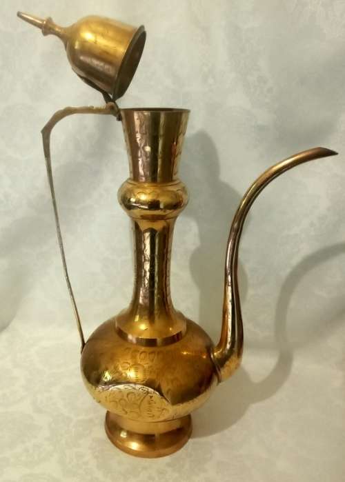 Vintage Indian Aftaba Pitcher