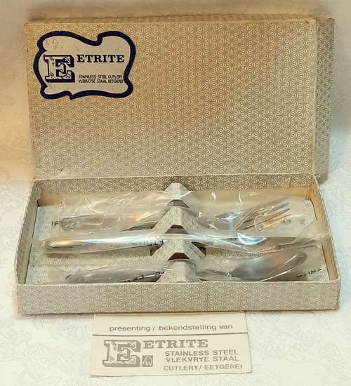 Vintage Eetrite Childrens Cutlery Set