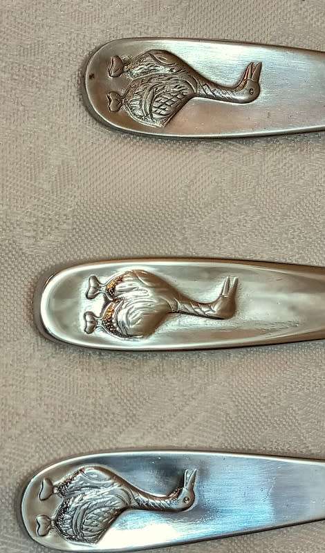 Vintage Eetrite Childrens Cutlery Set