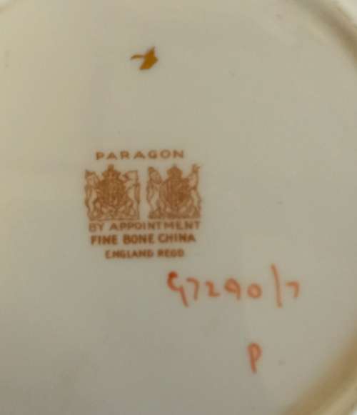 Vintage Pair of Paragon handled dishes Equisite