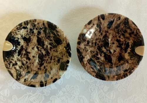 Two contemporary Villeroy and Bosch Small Ashtrays