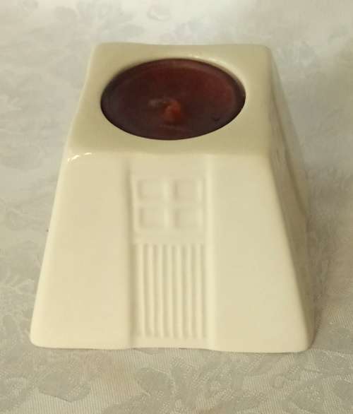Belleek Candle Holder