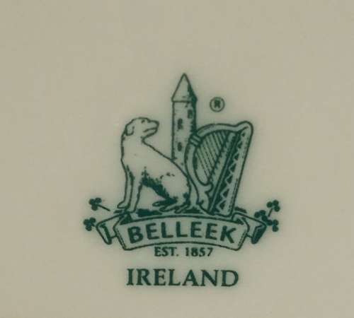 Belleek Candle Holder