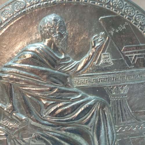 Greek display plate