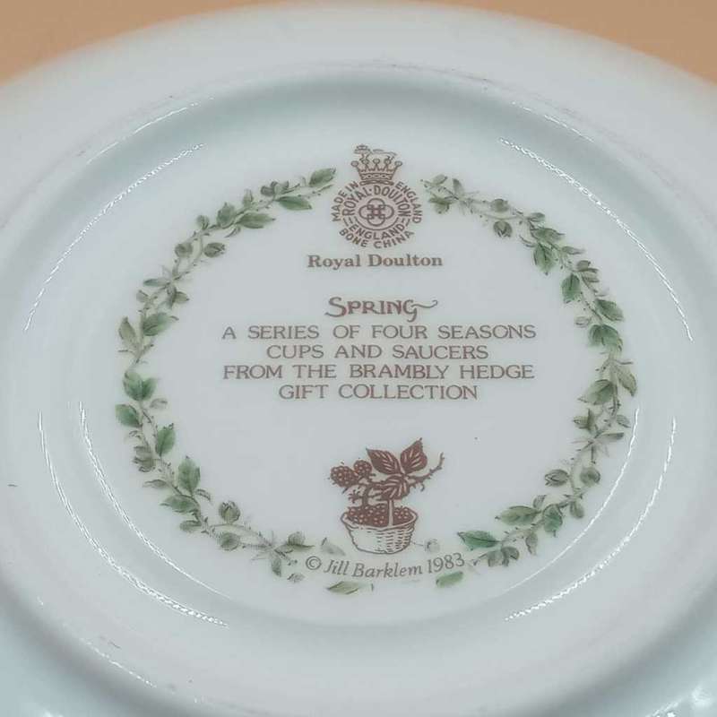 Brambly Hedge, Spring Duo by Royal Doulton.