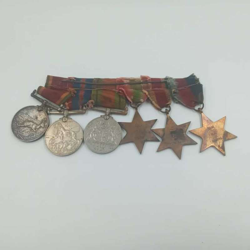 World War 2 Set of Six Medals  - COUTTS
