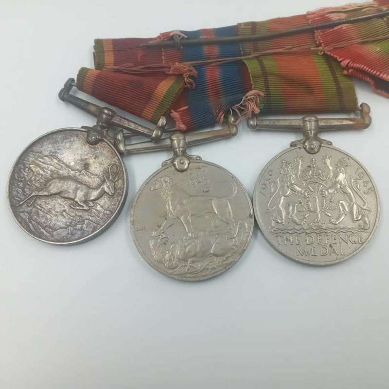 World War 2 Set of Six Medals  - COUTTS